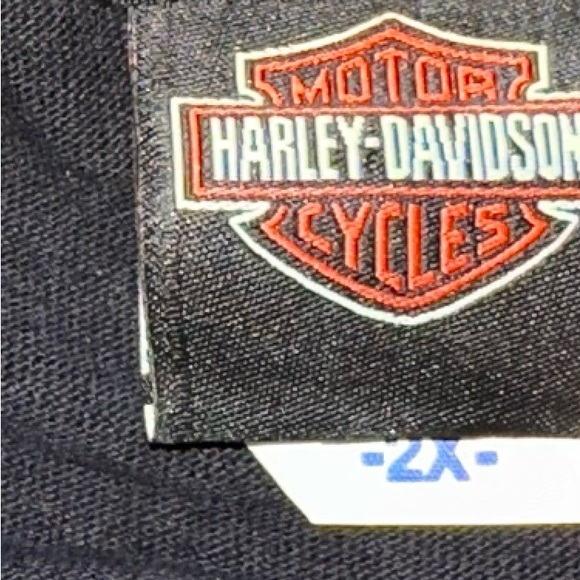 Harley Davidson Tshirt Men’s 2X Black Screamin’ Eagle Cotton - Picture 3 of 11
